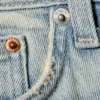 Neptune Low-Rise-Jeans mit schmalem, geradem Bein – Broken Blue – Hellblau Neptune Low-Rise-Jeans mit schmalem, geradem Bein – Broken Blue – Hellblau