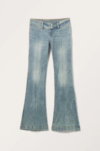 Nicole Low Bootcut Jeans – Blau