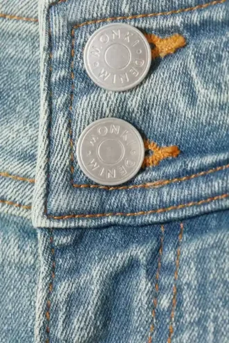 Nicole Low Bootcut Jeans – Blau