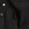 Niedrig geschnittene Anzughose – Schwarz Niedrig geschnittene Anzughose – Schwarz