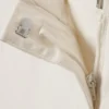 Niedrig geschnittene, taillierte Capri-Hose – Off-White Niedrig geschnittene, taillierte Capri-Hose – Off-White