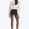 Niedrige Hotpants – Schwarz Niedrige Hotpants – Schwarz