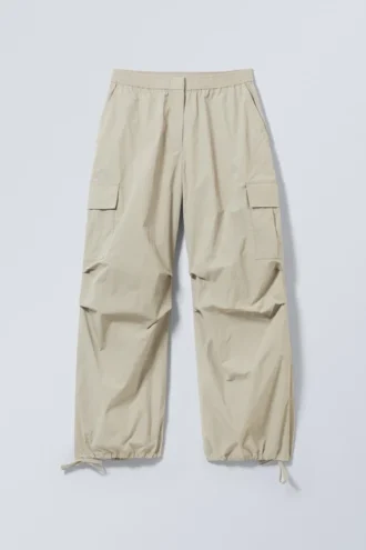 Nila Parachute-Hose – Dusty Mole