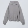 Nolan Boxy Kapuzenpullover – Dusty Grey Nolan Boxy Kapuzenpullover – Dusty Grey