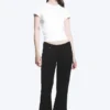 Nova Low-Rise-Slim-Bootcut-Jeans – Black Rinse – Schwarz