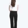 Nova Low-Rise-Slim-Bootcut-Jeans – Black Rinse – Schwarz