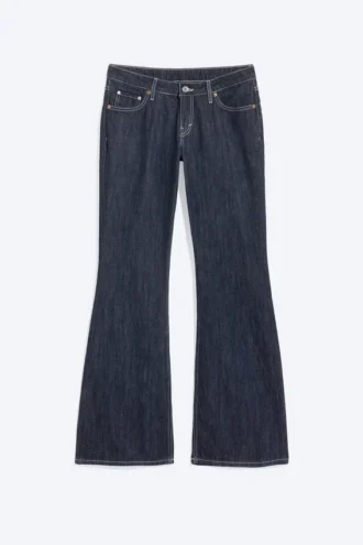 Nova Low Rise Slim Bootcut Jeans – Blue Rinse – Dunkelblau