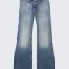 Nova Low Rise Slim Bootcut Jeans – Board Blue – Medium Blue Nova Low Rise Slim Bootcut Jeans – Board Blue – Medium Blue