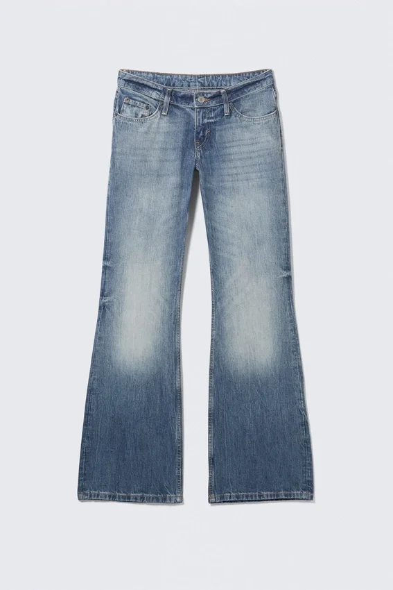 Nova Low Rise Slim Bootcut Jeans – Board Blue – Medium Blue Nova Low Rise Slim Bootcut Jeans – Board Blue – Medium Blue