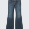 Nova Low Rise Slim Bootcut Jeans – Deep Sea Blue – Dunkelblau Nova Low Rise Slim Bootcut Jeans – Deep Sea Blue – Dunkelblau