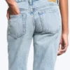 Nova Low Rise Slim Bootcut Jeans – Lip Blue – Hellblau