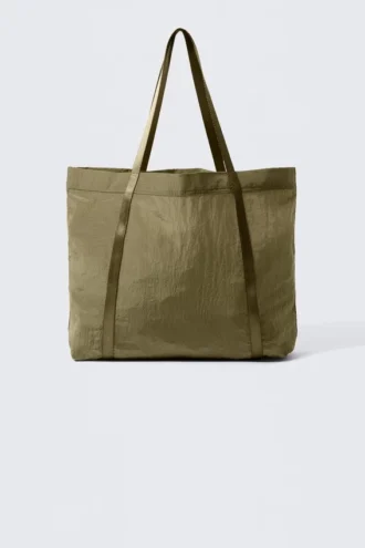 Nylon-Tasche – Khaki-Grün