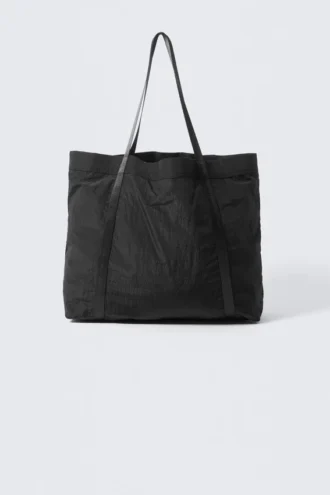 Nylon-Tasche – Schwarz