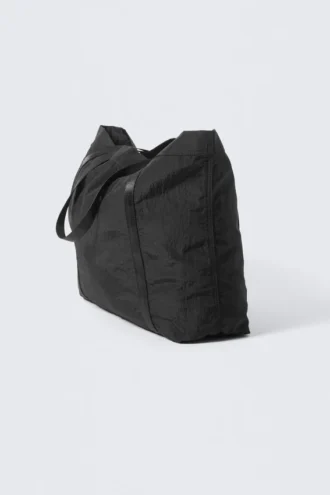 Nylon-Tasche – Schwarz