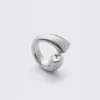 Offener Strassring – Silber Offener Strassring – Silber