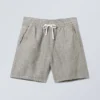 Olsen Leinen-Shorts – Faded Dusty Mole Olsen Leinen-Shorts – Faded Dusty Mole