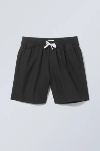 Olsen Regular Shorts – Schwarz