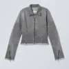 Ontario Denim-Reißverschlussjacke – Eleven Grey Ontario Denim-Reißverschlussjacke – Eleven Grey