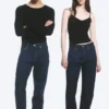Orbit Mid Rise Regular Straight Jeans – Blue Rinse Orbit Mid Rise Regular Straight Jeans – Blue Rinse