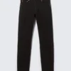 Orion Mid Rise Slim Fit Straight Jeans – Black Rinse – Schwarz Orion Mid Rise Slim Fit Straight Jeans – Black Rinse – Schwarz