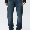 Orion Mid Rise Slim Fit Straight Jeans – Tiefseeblau – Dunkelblau Orion Mid Rise Slim Fit Straight Jeans – Tiefseeblau – Dunkelblau
