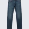 Orion Mid Rise Slim Fit Straight Jeans – Tiefseeblau – Dunkelblau Orion Mid Rise Slim Fit Straight Jeans – Tiefseeblau – Dunkelblau