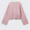 Oversize-Pullover – Hellrosa Oversize-Pullover – Hellrosa