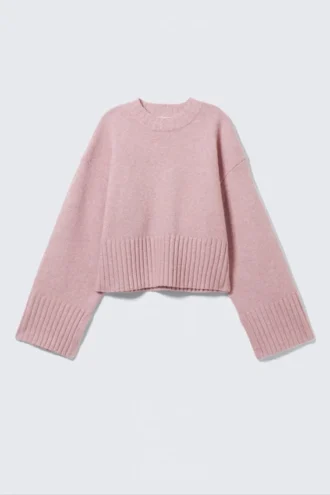 Oversize-Pullover – Hellrosa Oversize-Pullover – Hellrosa