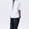 Oversize-T-Shirt – Weiß Oversize-T-Shirt – Weiß