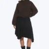 Oversized-Kapuzenpullover aus schwerem Stoff – Dunkelbraun Oversized-Kapuzenpullover aus schwerem Stoff – Dunkelbraun