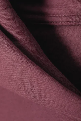 Oversized-Kapuzenpullover – gewaschenes Rot