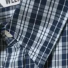 Oversized-Karo-Hemd – Blau kariert Oversized-Karo-Hemd – Blau kariert