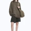 Oversized-Langarmshirt – Dark Mole Oversized-Langarmshirt – Dark Mole