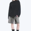 Oversized-Langarmshirt – Dunkelblau Oversized-Langarmshirt – Dunkelblau