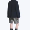 Oversized-Langarmshirt – Dunkelblau Oversized-Langarmshirt – Dunkelblau