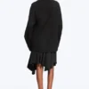 Oversized-Langarmshirt – Schwarz Oversized-Langarmshirt – Schwarz
