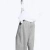 Oversized-Langarmshirt – Weiß Oversized-Langarmshirt – Weiß