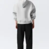 Oversized-Scuba-Kapuzenpullover – Grau meliert Oversized-Scuba-Kapuzenpullover – Grau meliert