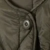 Oversized-Steppjacke – Dunkelkhaki Oversized-Steppjacke – Dunkelkhaki
