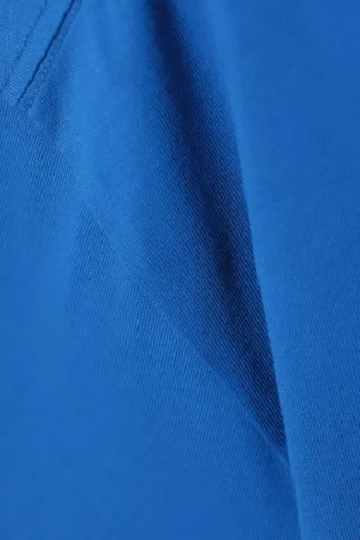 Oversized-T-Shirt aus schwerem Stoff – Hellblau
