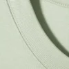 Oversized-T-Shirt aus schwerem Stoff – Pastellgrün
