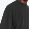 Oversized-T-Shirt im Box-Schnitt – gewaschenes Schwarz Oversized-T-Shirt im Box-Schnitt – gewaschenes Schwarz