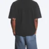 Oversized-T-Shirt im Box-Schnitt – gewaschenes Schwarz Oversized-T-Shirt im Box-Schnitt – gewaschenes Schwarz