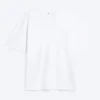 Oversized-T-Shirt im Boxy-Schnitt – Weiß