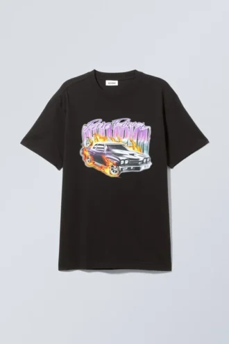 Oversized-T-Shirt mit Print – Pure Power Champion