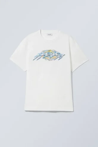 Oversized-T-Shirt mit Print – Robo Razor