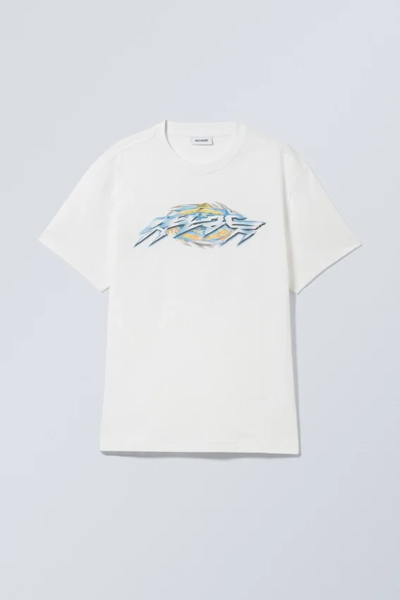 Oversized-T-Shirt mit Print – Robo Razor Oversized-T-Shirt mit Print – Robo Razor