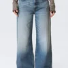 Paz Mid Rise Wide Jeans – Blue Horses – Mittelblau Paz Mid Rise Wide Jeans – Blue Horses – Mittelblau