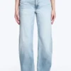Paz Mid Rise Wide Jeans – Trot Blue – Hellblau