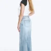 Paz Mid Rise Wide Jeans – Trot Blue – Hellblau